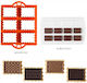 Decora Kuchenringe Set Mit Mould Schokolade 6x4cm