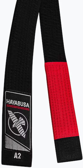 Hayabusa Jiu Jitsu Brazilian Jiu-jitsu Belt Black Size A2