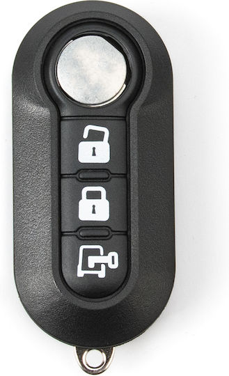 Калъф за Автомобилен Ключ с Острие с 3 Бутона за Fiat / Citroen / Opel / Peugeot