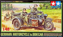 Tamiya Немски Мотор С Кош 1/48 Моделни Фигури Комплект