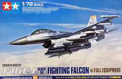 Tamiya Lockheed Martin F-16cj Block 50 Fighting Falcon Пълно Оборудване 1/72 Моделни Фигури Сет