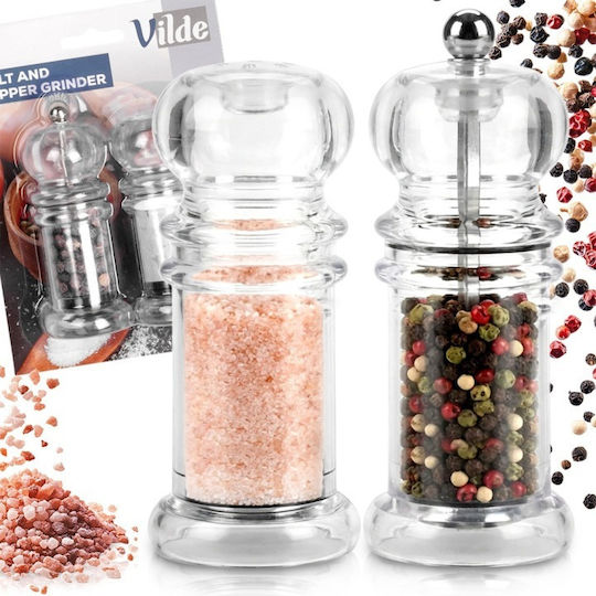 Orion Manual Spice Mill Set Ceramic 11cm 2pcs