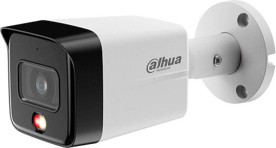 Dahua IPC-HFW1839TC-A-IL-0280B IP Κάμερα Παρακολούθησης 4K Αδιάβροχη με Μικρόφωνο και Φακό 2.8mm