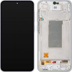 Οθόνη Αφής Samsung Galaxy A36 A366 Πλαίσιο Μωβ Service Pack Gh82-36841d
