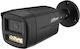Dahua HAC-HFW1500TLM-IL-A-BLACK CCTV Surveillance Camera Full HD+ 5MP Waterproof with Microphone and 2.8mm Lens