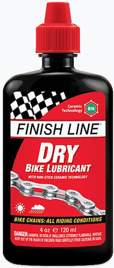 Finish Line Dry Lube Bn Ceramic Chain Lubricant 120 Ml