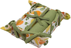 Osterdekorationen & Ornamente Set Aus 3 Stück Brotboxen 2 Baumwollservietten 76120 Ilis Home