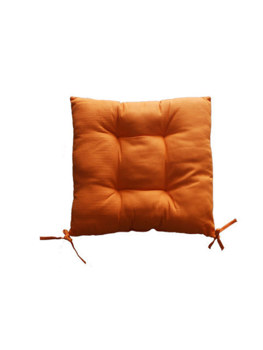 Raki Μαξιλάρι Καρέκλας Κήπου Orange 45x45εκ.