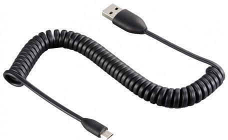 HTC Reguläres USB 2.0 zu Micro-USB-Kabel Schwarz 1m 0003174 1 Stück