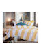 Nef-Nef Homeware Casual Set Cearceafuri de Pat Single cu Elastic 100x200+35cm 3 (3 bucăți)