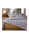 Nef-Nef Homeware Casual Coreo Yellow Σετ Σεντόνια Υπέρδιπλα 240x270εκ. 4 (4τμχ)