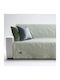 Lino Home Armchair Throw 180x180cm Avorio
