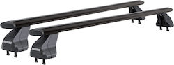 Menabo Omega Plus Schwarze Dachträger Opel Astra H 5-Türer Modell 2004-2011 Menabo Omega Plus Schwarze Dachträger Opel Astra H 5-Türer Modell 2004-2011