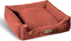 Glee Dog Cat Bed Fluffy Terracotta L 88x68x21cm