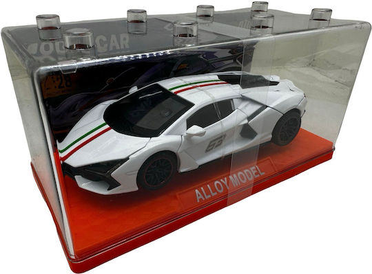 Lamborghini Sian Weiß Italien Maßstab 1:28 Modell Mit Geräuschen Lichtern Türen Öffnen