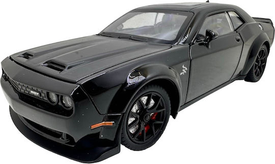 Dodge Charger Srt Scara 1:32 Model Replica Metalică Neagră Lumini Sunete Uși Deschise