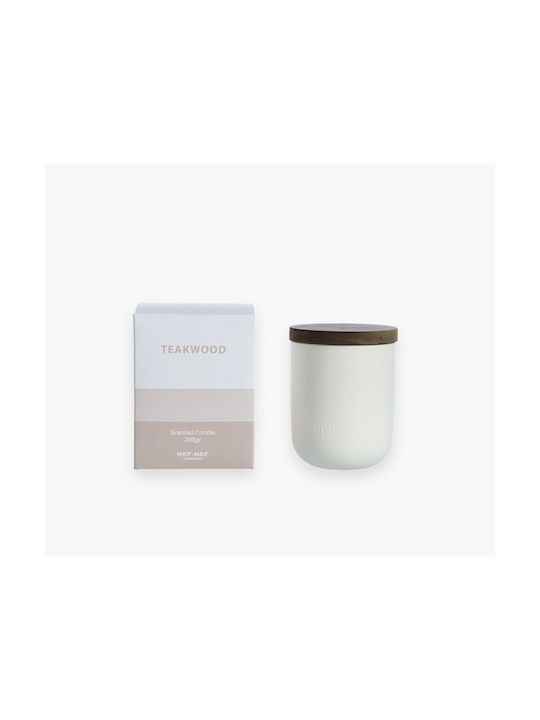 Nef-Nef Homeware Aromatisches Kerze in Gefäß Beiges 200gr