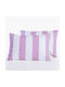 Nef-Nef Homeware Bamb.casual Vertia Pillowcase with Envelope Cover Mauve 52x72cm