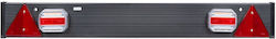 Bară Trailer 2 Lămpi LED + 2 Triunghiuri Reflectorizante 12-24V 1100x140mm JBM JBM-54163