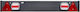 Trailer Bar 2 LED Lights + 2 Triangle Reflectors 12-24v 1100x140mm JBM JBM-54163