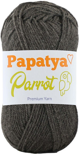 Papatya Papatya Parrot Acrylic Gray Graphite 113m 50g