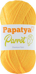 Papatya Papatya Parrot Strickgarn für Taschen Farbe Gelb