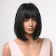Animis Beauty Perucă Cu Păr Sintetic Negru 30cm