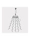 175 Luminite LED Albe Tip Caracatiță 2 Bucăți