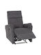 Fatsoules Fatsoules Nursing Chair with Footrest Grey