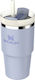 Stanley Quencher H2.0 FlowState Ποτήρι Θερμός Ανοξείδωτο BPA Free 600ml Dew Drop με Καλαμάκι
