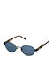 Sting Unisex Sunglasses with Black Frame and Blue Lenses SST599 0531