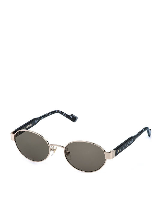 Sting Unisex Sunglasses with Gold Frame and Bro...