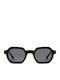 Prive Revaux Unisex Sunglasses with Black Horn-Rimmed Frame and Black Lens PR3008/G/S 807/IR