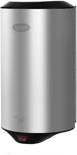 Limpio Uscător De Mâini Inox Cu Senzor Gri 1.21kW HD2805