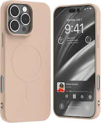 Mercury Полу-силиконов Бежов Калъф за Мобилен Телефон iPhone 16 Pro Max