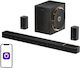 Ultimea Skyware X50 Soundbar 5.1.4 Bluetooth και HDMI με Ασύρματο Subwoofer και Τηλεχειριστήριο Μαύρο