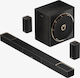 Ultimea Skyware X50 Soundbar 5.1.4 Bluetooth and HDMI with Wireless Subwoofer and Remote Control Black