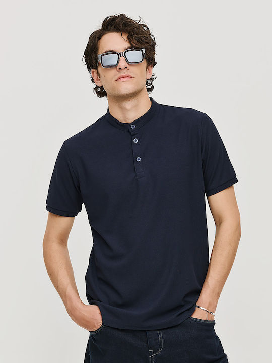 Brokers Jeans Μπλούζα Κοντομάνικη Navy Μπλε