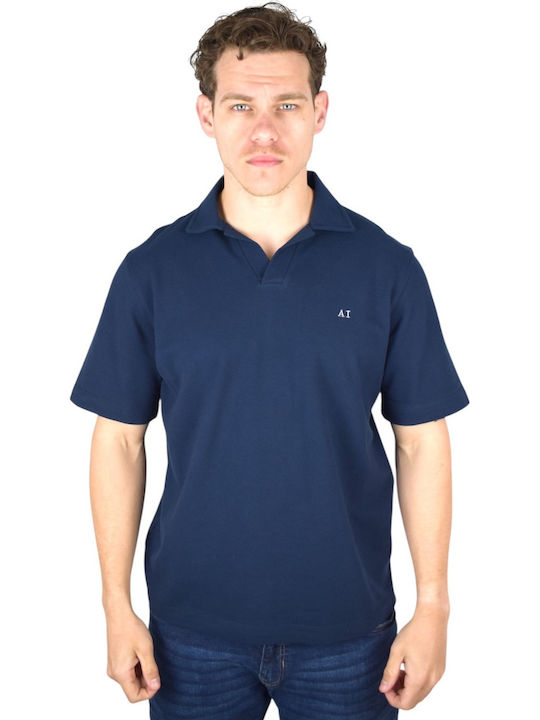 Artisti Italiani Polo Blue Blouse