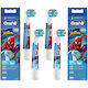 Oral-B Piese de Schimb Periuță de Dinți Electrică Spiderman 4 Bucăți