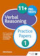 11+ Verbal Reasoning Practice Papers 1 - Hachette Learning - Paperback / Softback