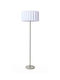 Veis Hyperion Floor Lamp H150xL42cm with Socket for E27 Bulb Silver
