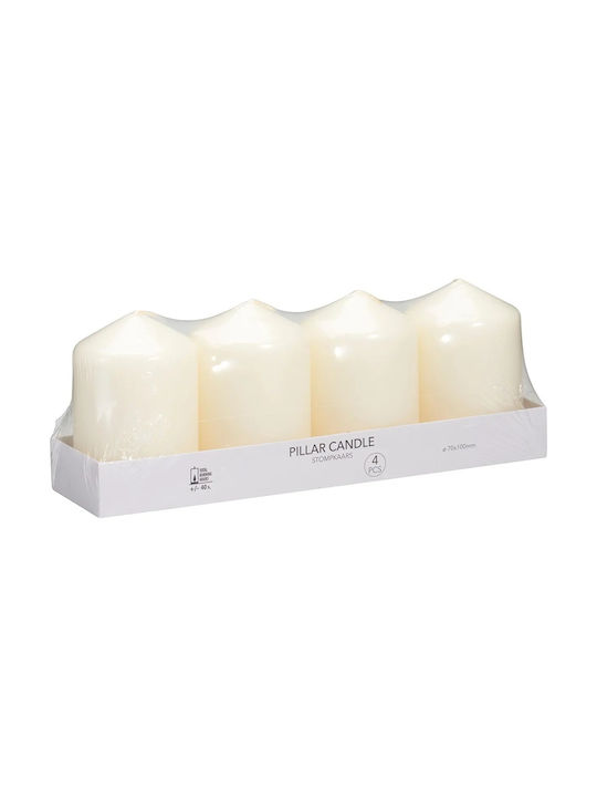 Koopman Lumânare Decorativă 265gr 4buc (Diverse Culori)