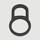 Διπλό Δαχτυλίδι Πέους Σιλικόνης Double Erector Locking Soft Silicone Cock Ring Μαύρο