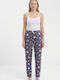 Soccus Pantaloni De Pijamale Dama Violet De Vară