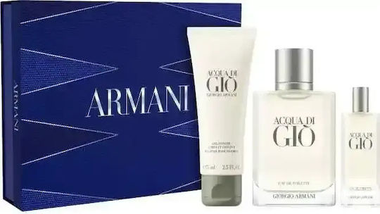 Giorgio Armani Acqua Di Gio Men's Fragrance Set with Eau de Toilette