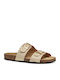 Brionia Leather Women's Anatomic Sandals Gold