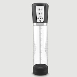 Ηλεκτρική Αντλία Πέους Οθόνη Lcd Sexopolis Male Beginner's Lcd Screen Electric Enhancer Auto Penis Pump Διάφανη