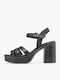 Leather Black Sandals