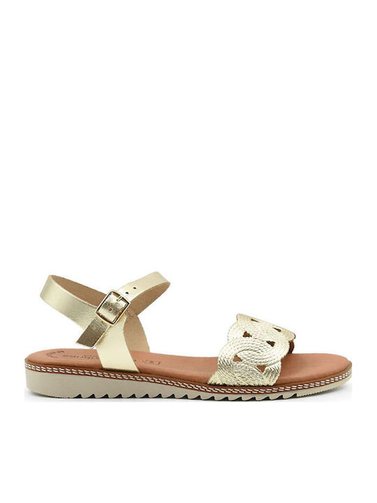 Gold Sandals
